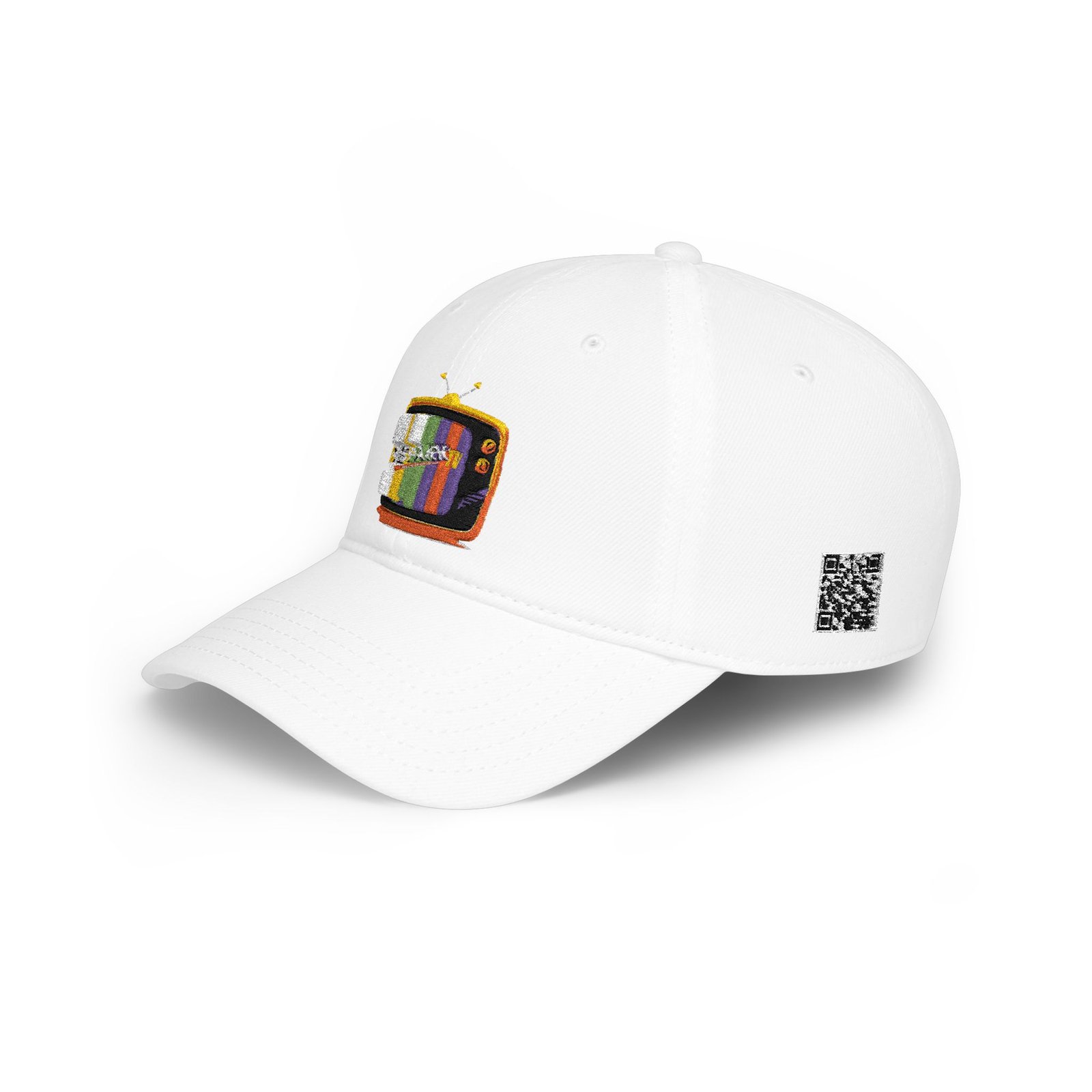 Spark TV Cap | Embroidered Baseball Cap - Image 3