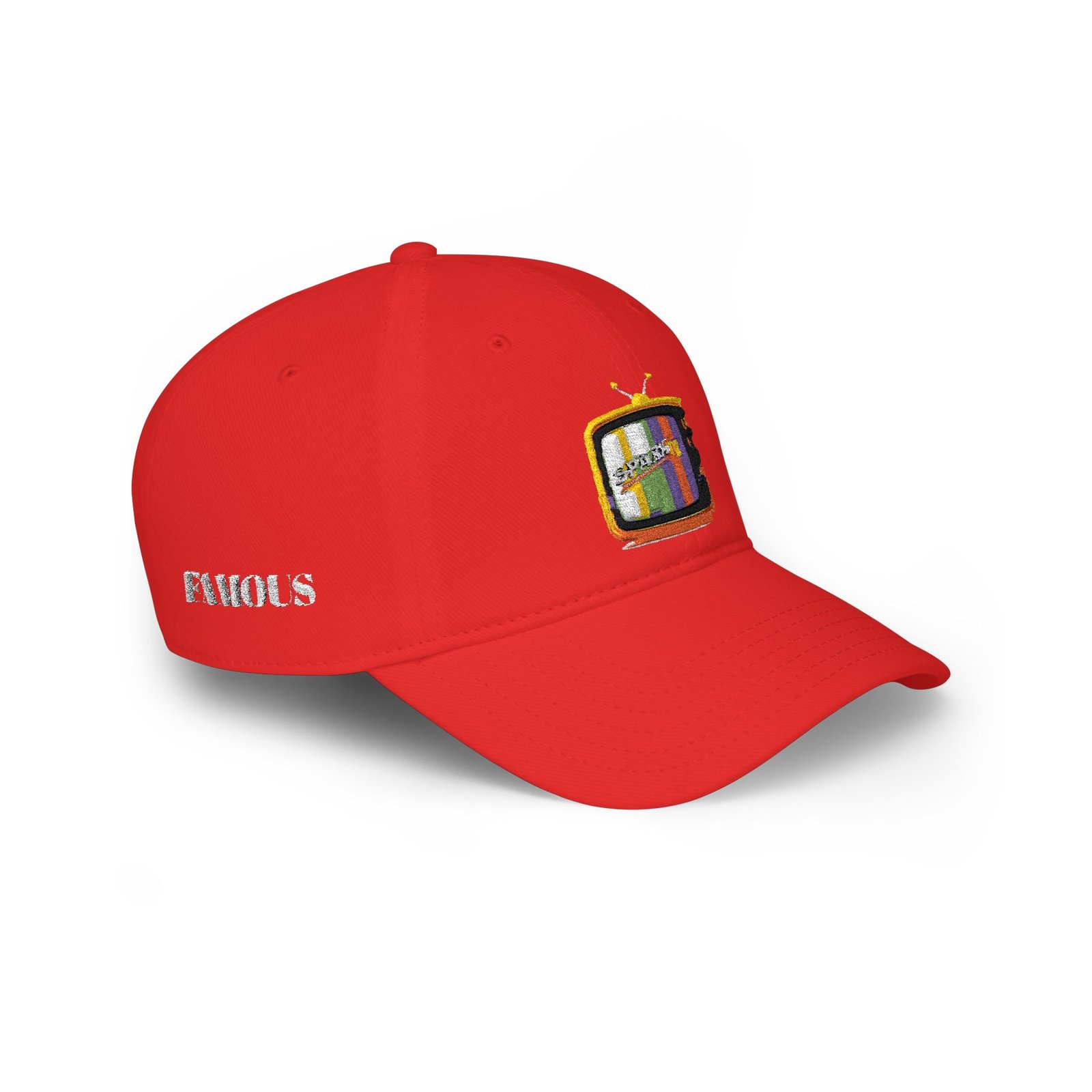 Spark TV Cap | Embroidered Baseball Cap - Image 4