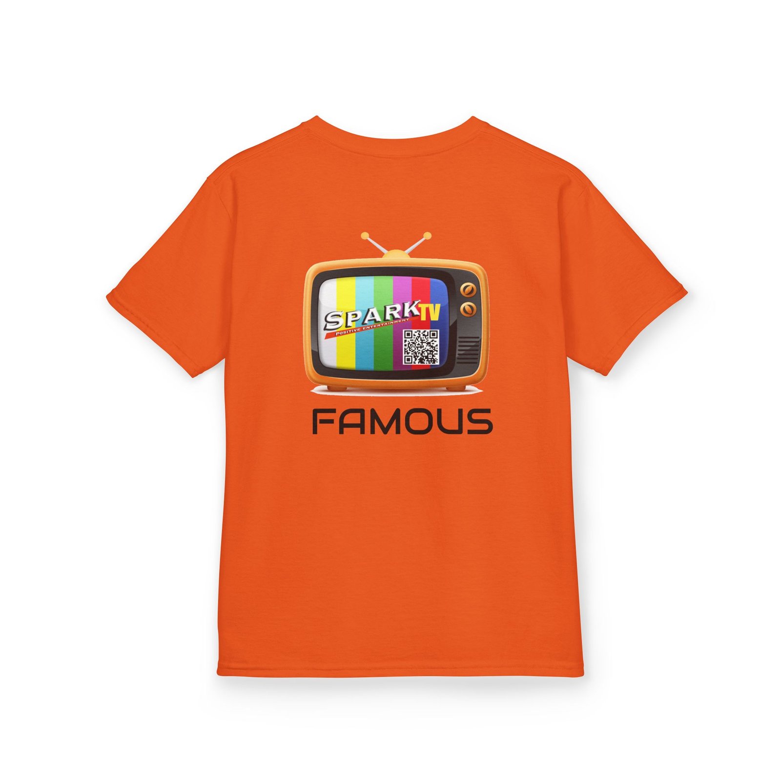 Kids Tee — Spark TV "FAMOUS" Graphic - Image 12