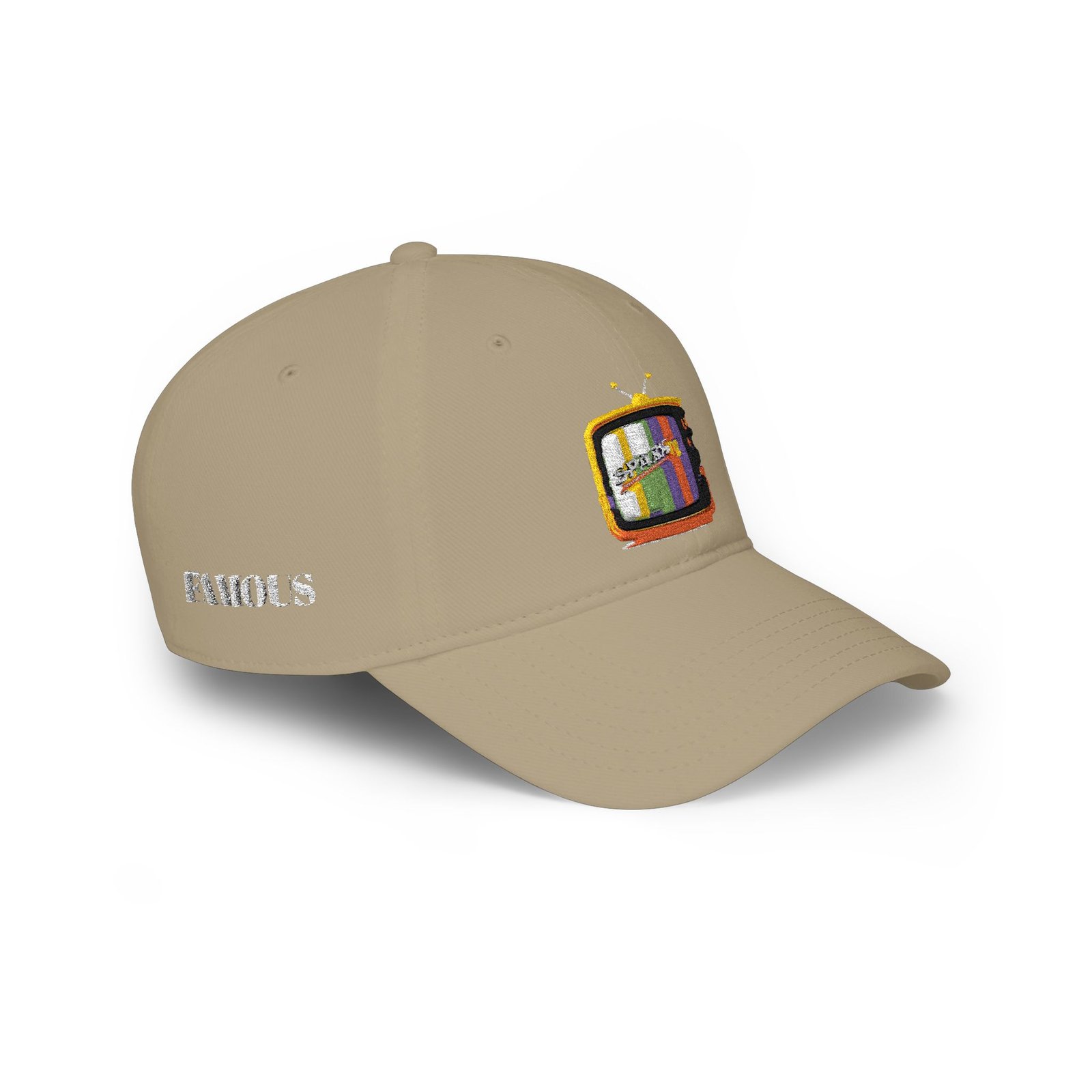 Spark TV Cap | Embroidered Baseball Cap - Image 12