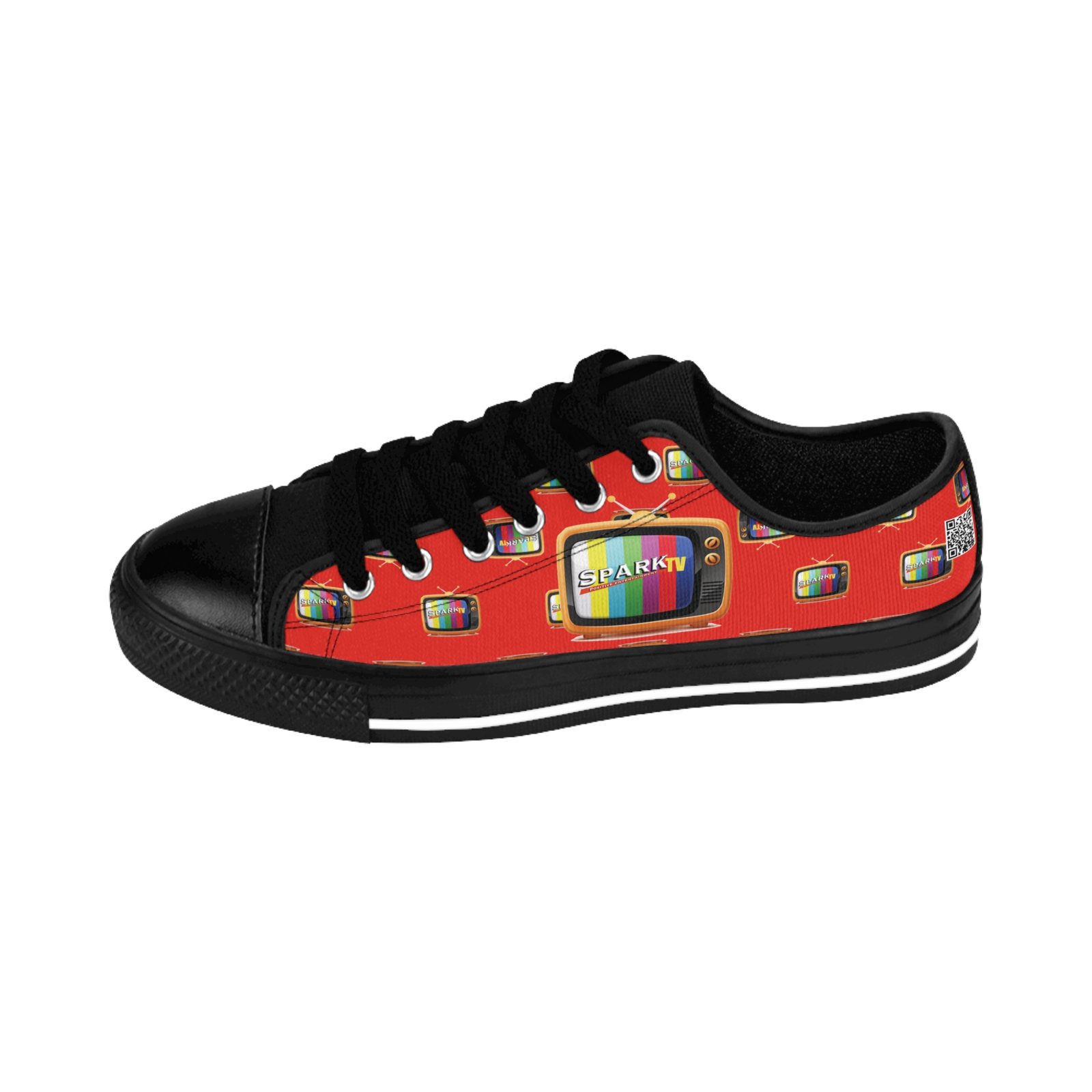 Spark TV Women's Sneaker - Cherry - Image 4