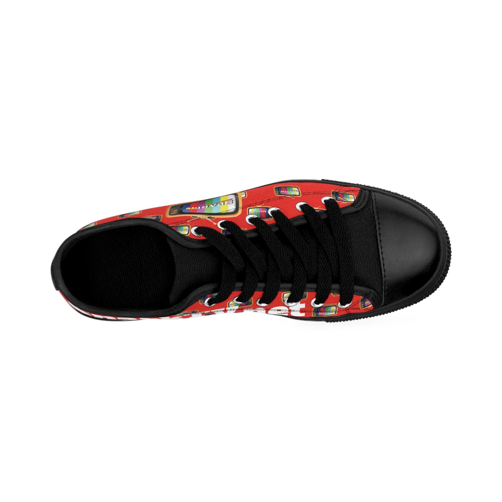 Spark TV Women's Sneaker - Cherry - Image 3