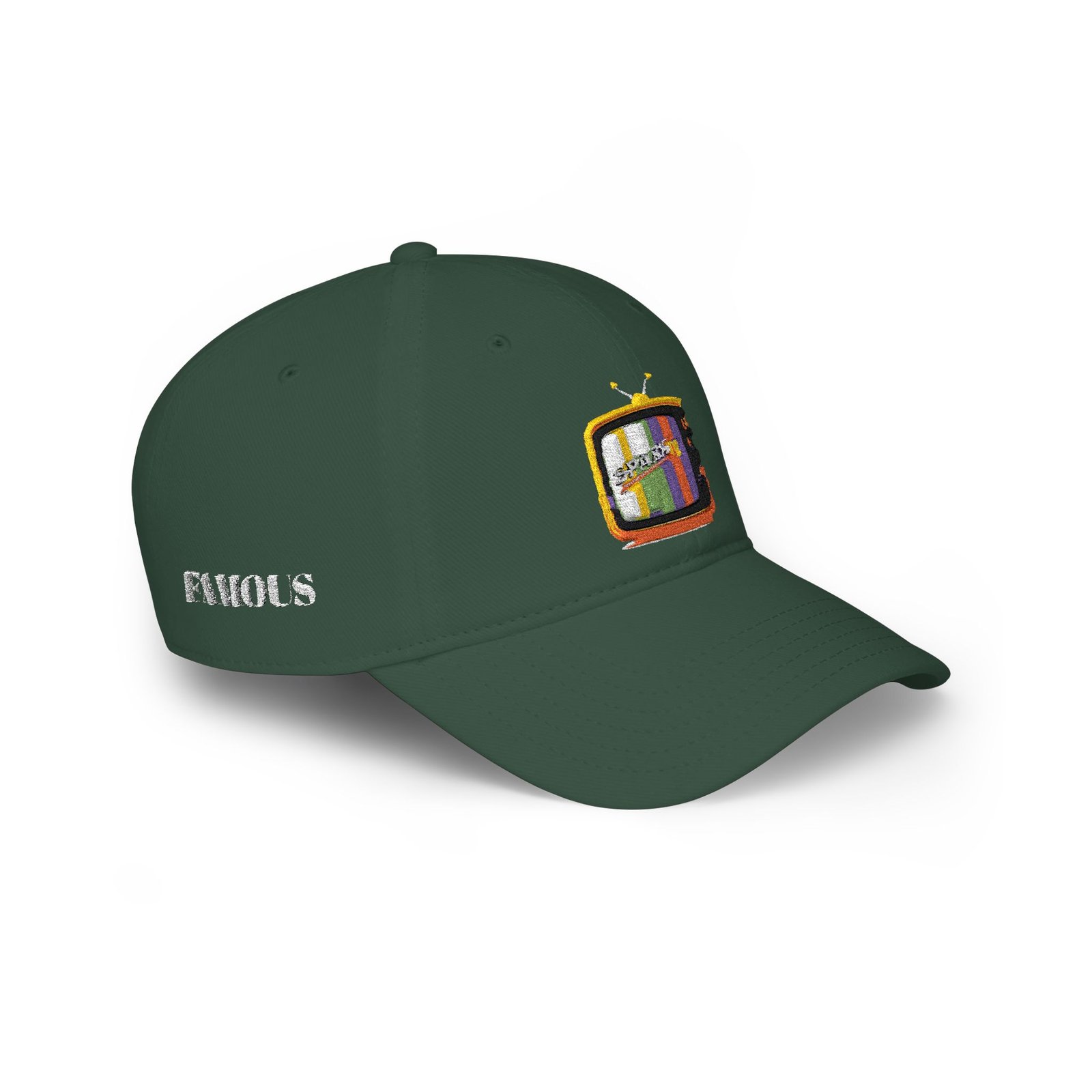 Spark TV Cap | Embroidered Baseball Cap - Image 16