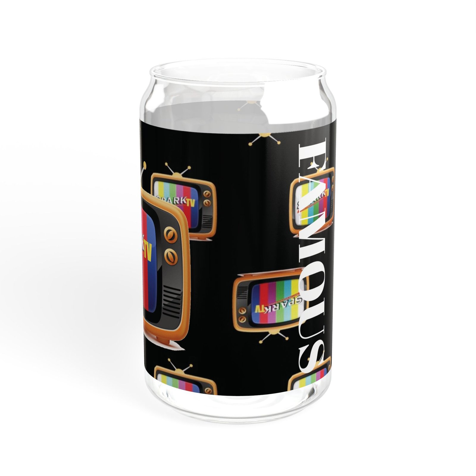 Spark TV Sipper Glass, 16oz - Image 8