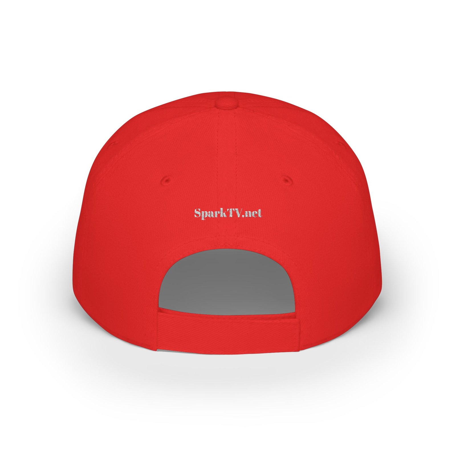 Spark TV Cap | Embroidered Baseball Cap - Image 2
