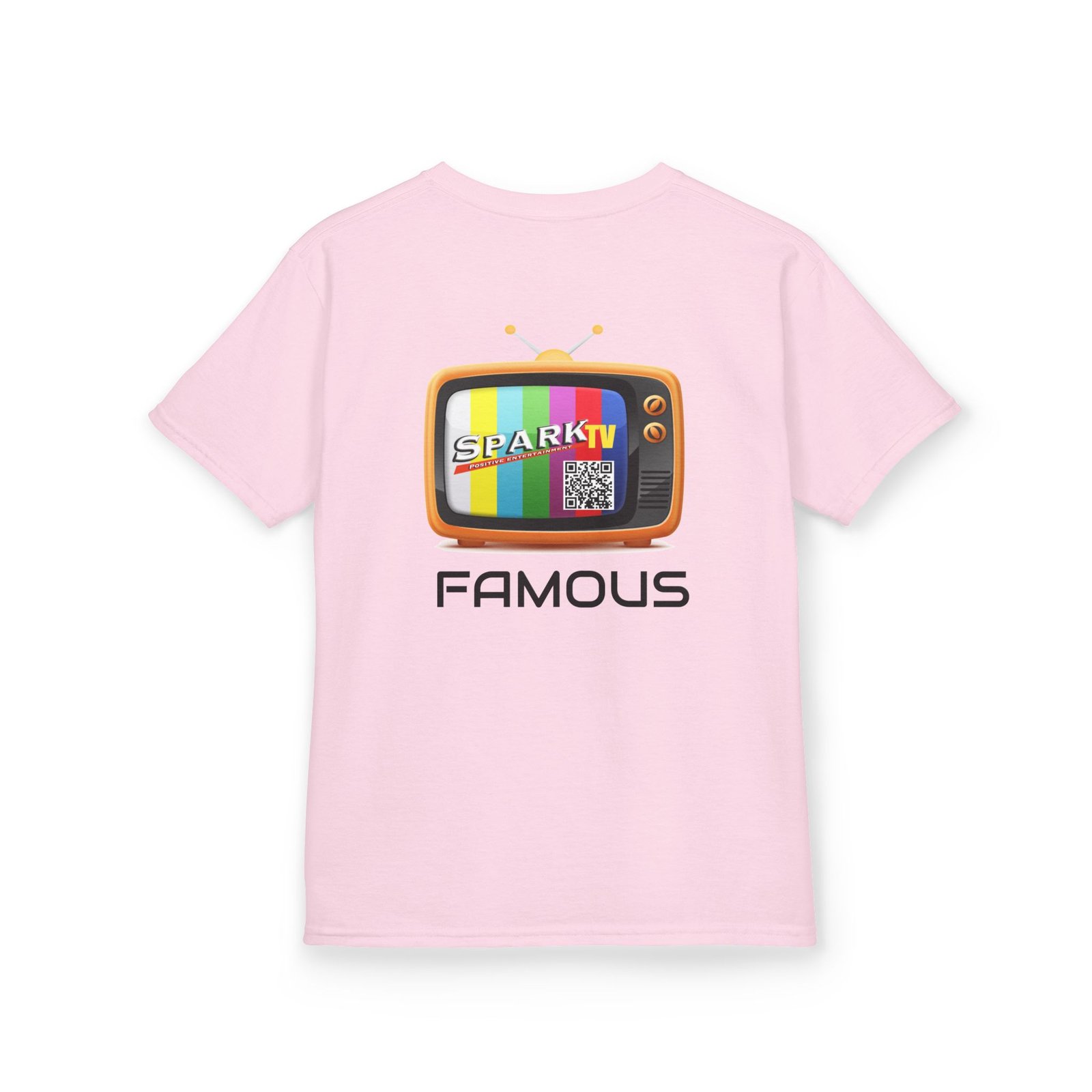 Kids Tee — Spark TV "FAMOUS" Graphic - Image 24
