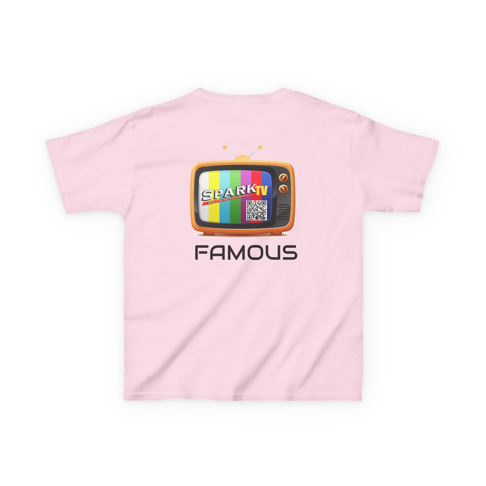 Kids Tee — Spark TV "FAMOUS" Graphic - Image 22