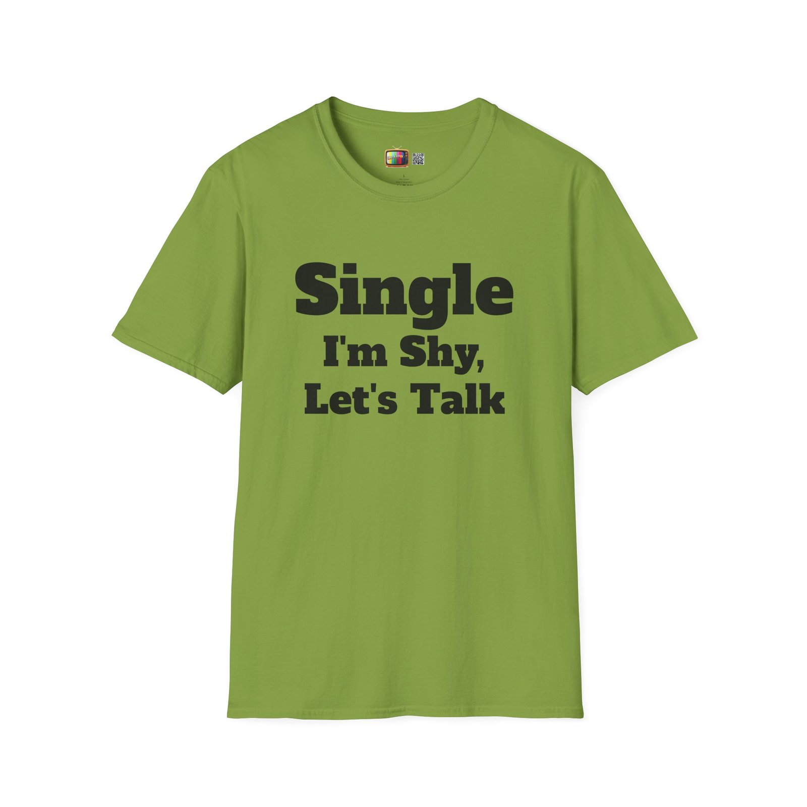 Single I'm Shy Let's Talk T-Shirt — Introvert Graphic Tee presented by Spark TV - Image 27