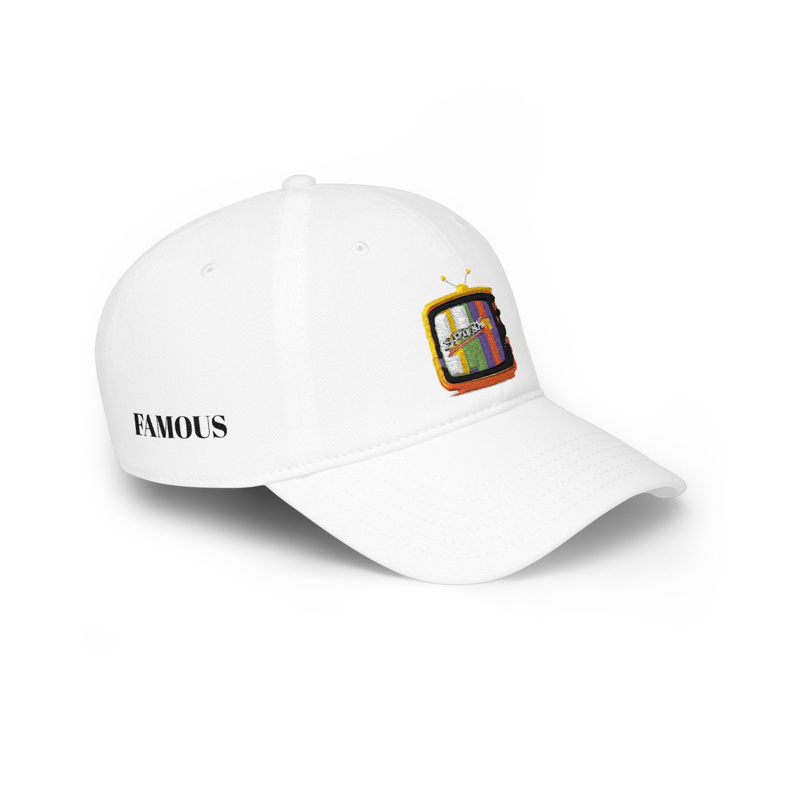 Spark TV Cap | Embroidered Baseball Cap - Image 4
