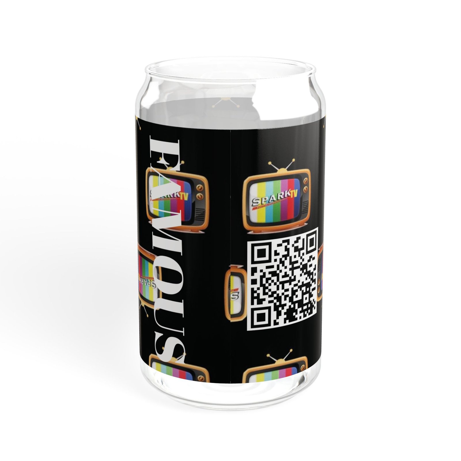 Spark TV Sipper Glass, 16oz - Image 7