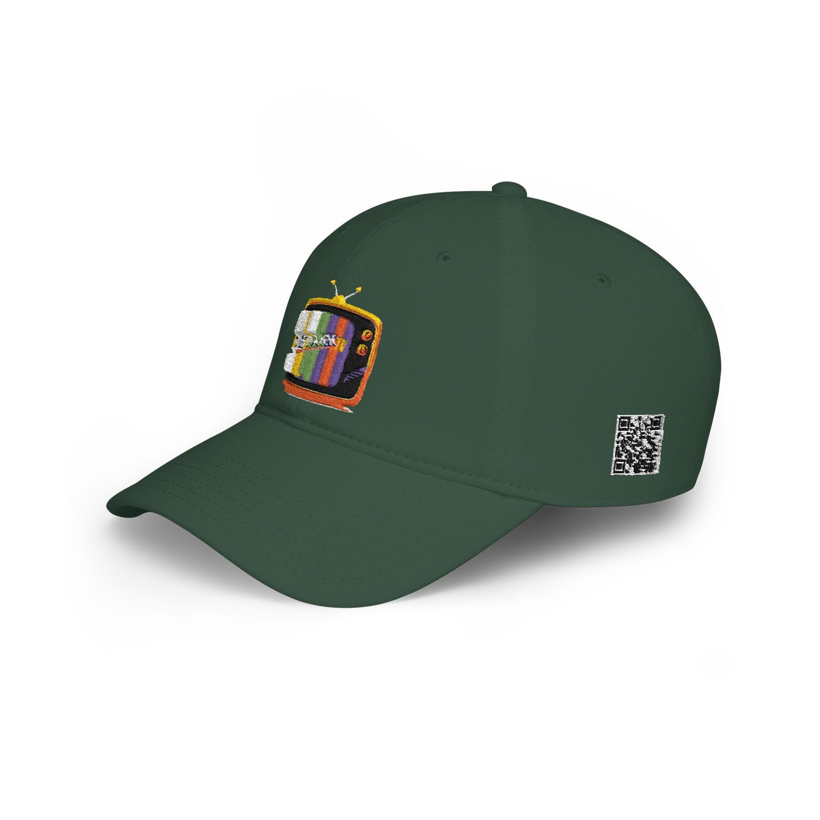 Spark TV Cap | Embroidered Baseball Cap - Image 15