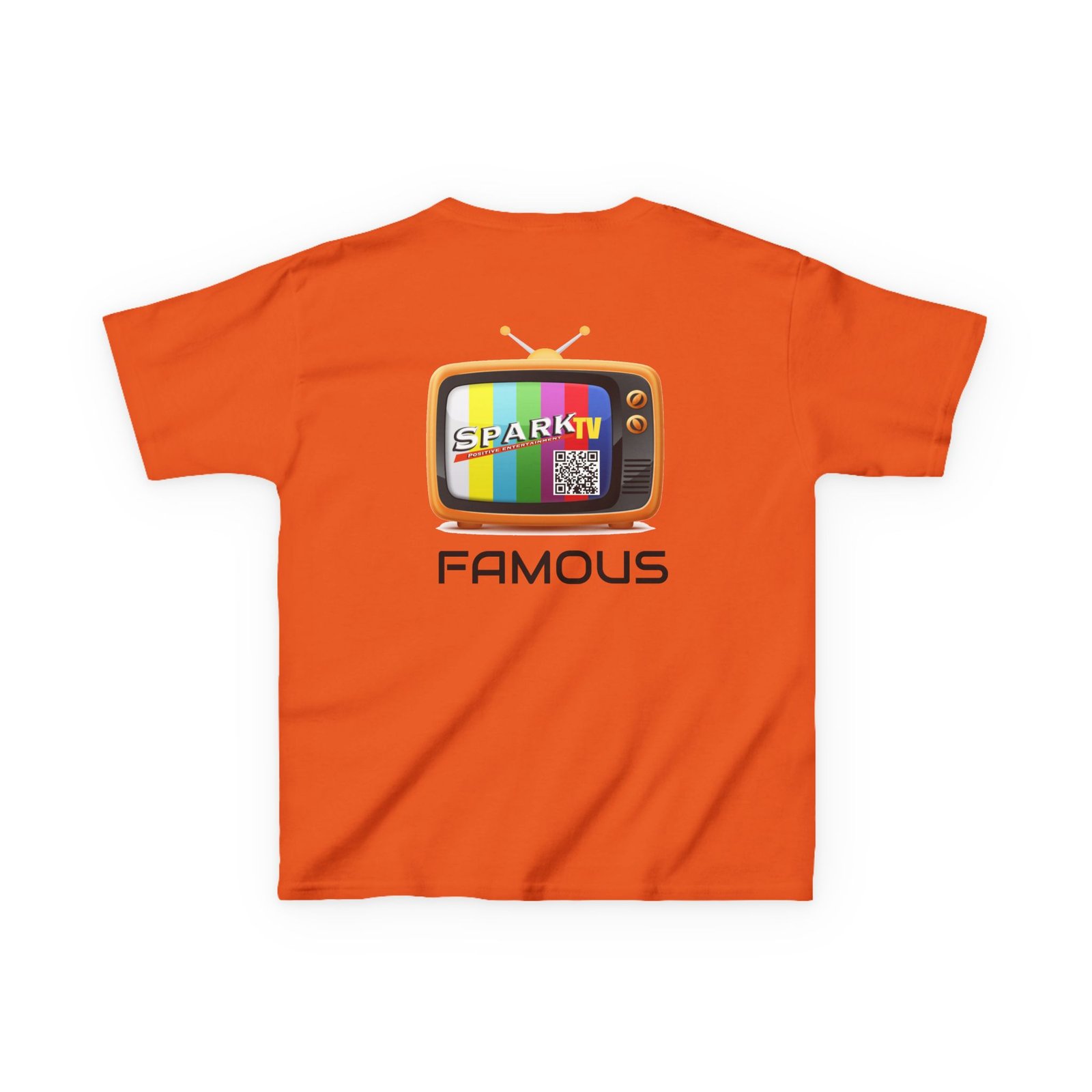Kids Tee — Spark TV "FAMOUS" Graphic - Image 10