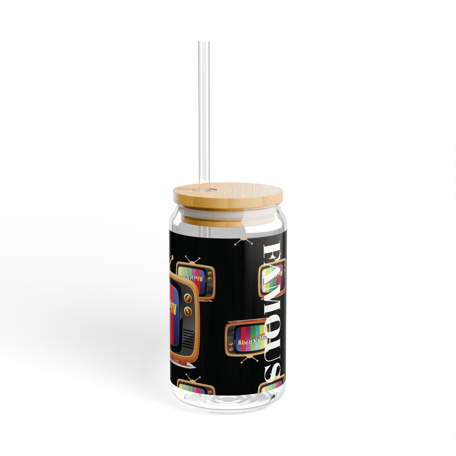 Spark TV Sipper Glass, 16oz - Image 4