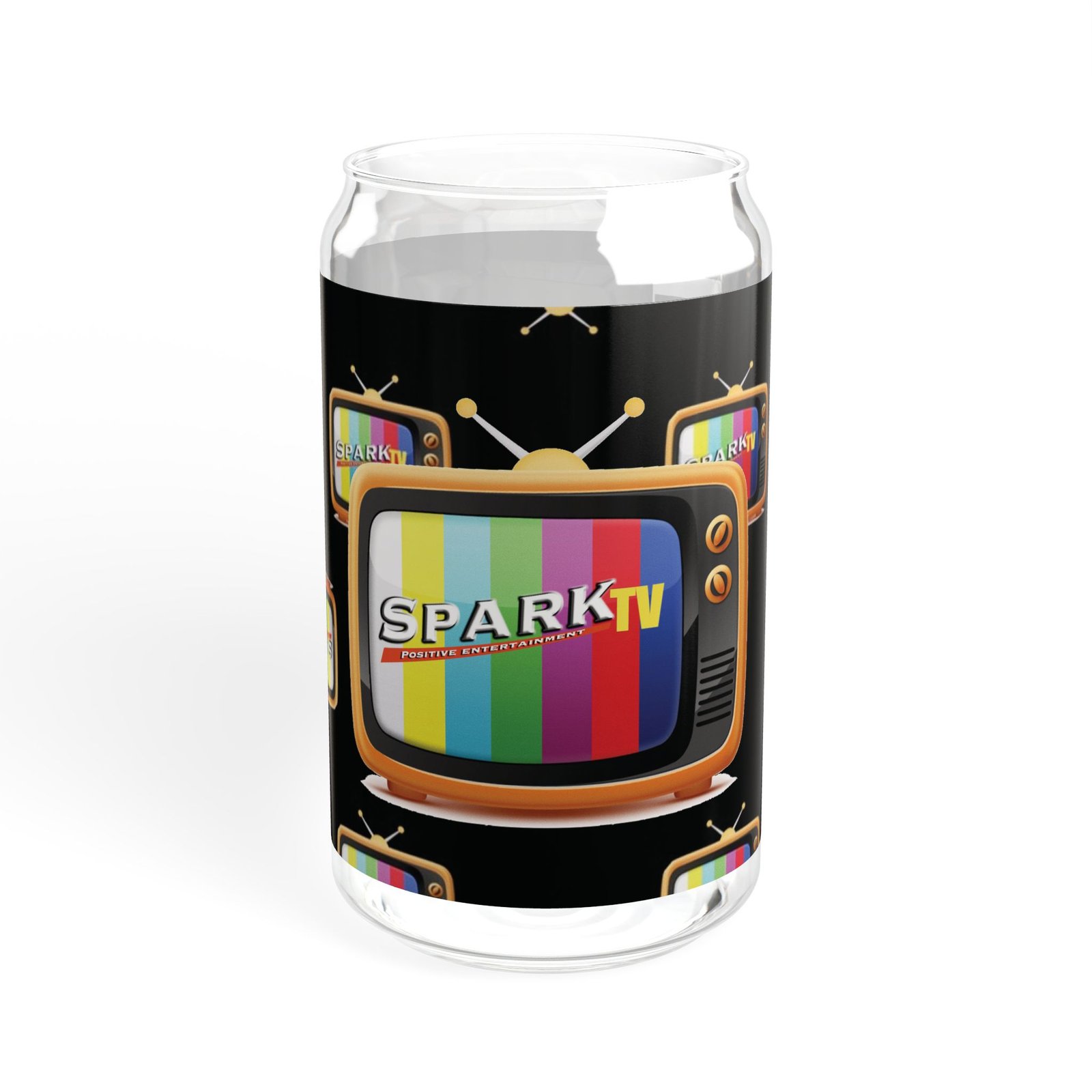 Spark TV Sipper Glass, 16oz - Image 5