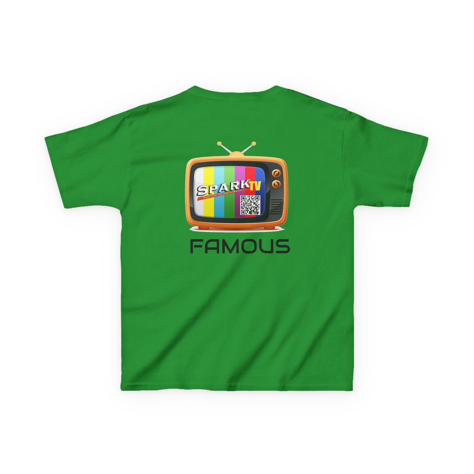 Kids Tee — Spark TV "FAMOUS" Graphic - Image 18