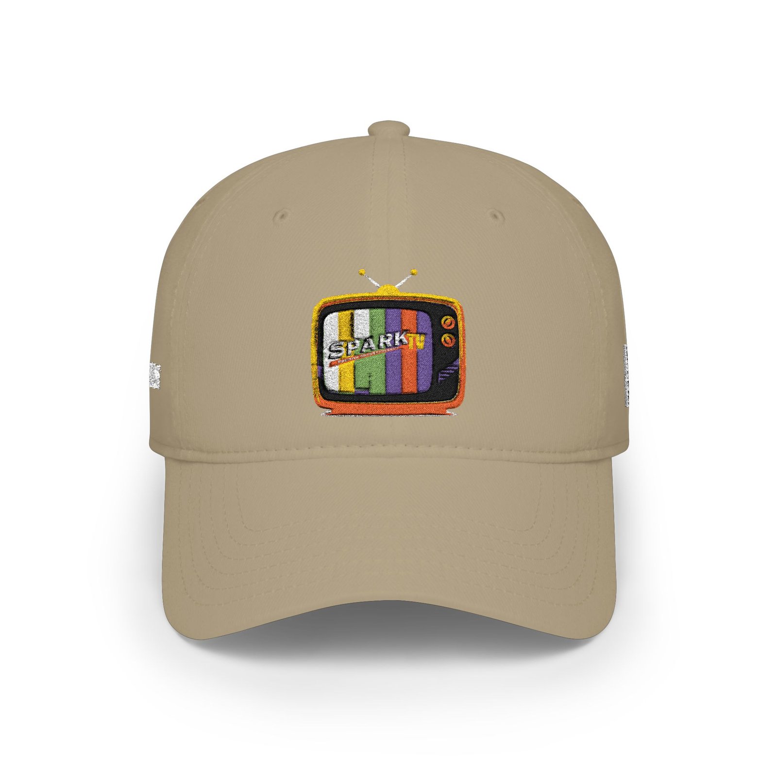 Spark TV Cap | Embroidered Baseball Cap - Image 9