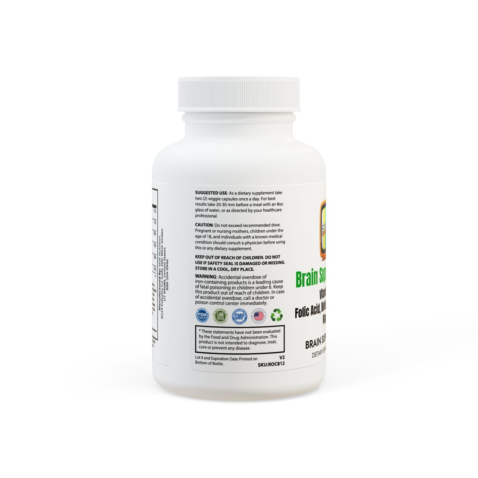 Brain Support Complex Supplement (60 Capsules) presented by Spark TV - Image 2