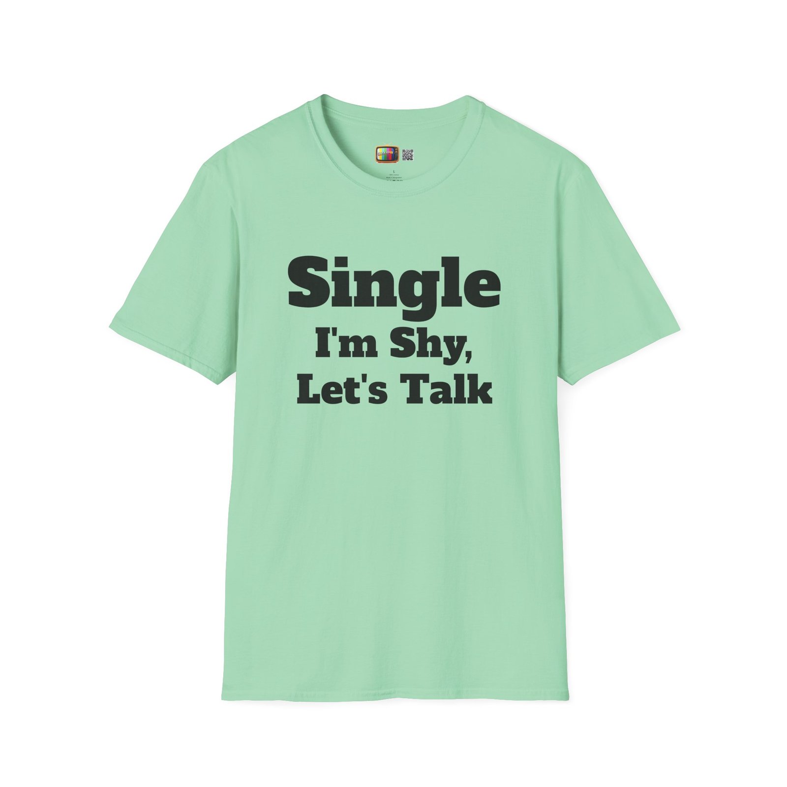 Single I'm Shy Let's Talk T-Shirt — Introvert Graphic Tee presented by Spark TV - Image 31
